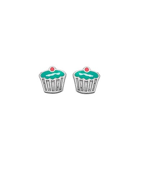 Σκουλαρίκια mini cup cakes 